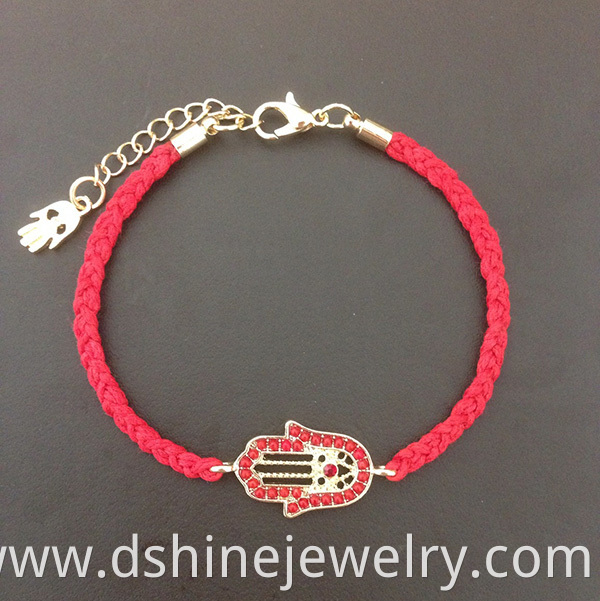 Hamsa Evil Eye Shape Bracelet